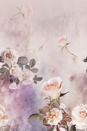 素雅印花花型图片