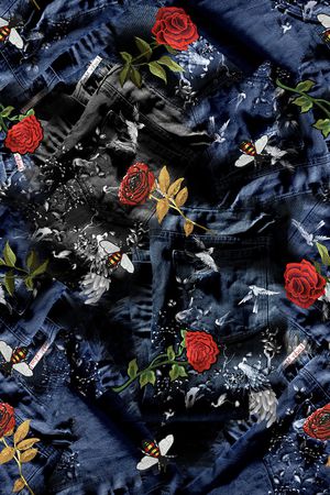 VALENTINO印花花型图片
