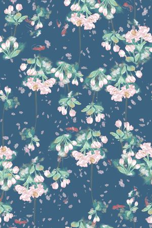 素雅印花花型图片