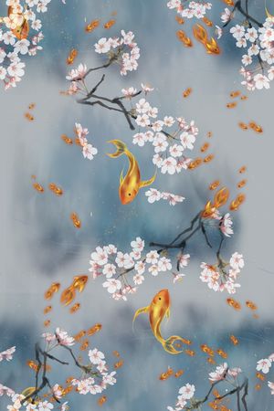 数码花型印花花型图片