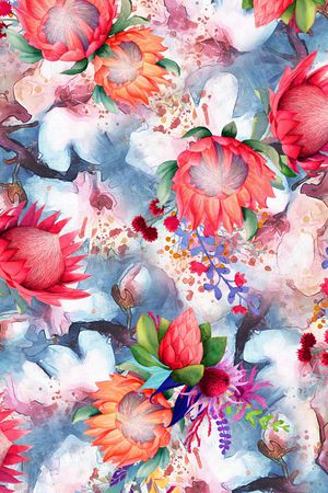 数码花型印花花型图片