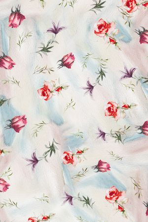 小碎花印花花型图片