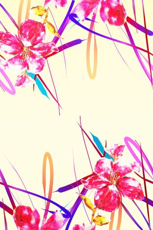 北欧印花花型图片
