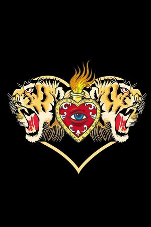 男装印花花型图片