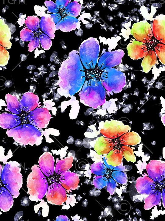 炫彩印花花型图片