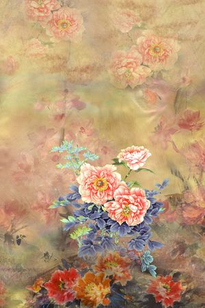 数码花型印花花型图片