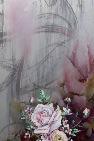 数码花型印花花型图片