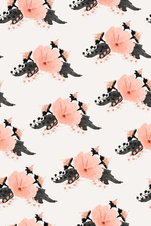 小碎花印花花型图片
