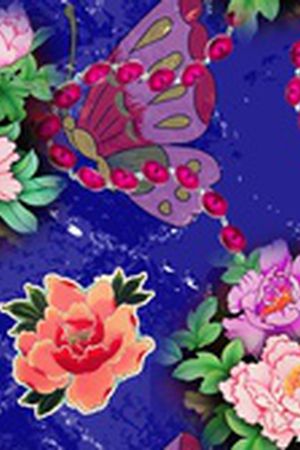 小碎花印花花型图片