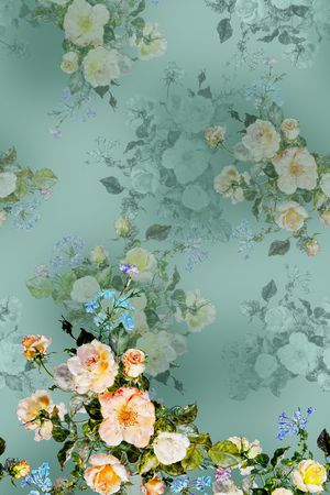 数码花型印花花型图片