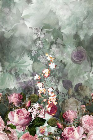 数码花型印花花型图片