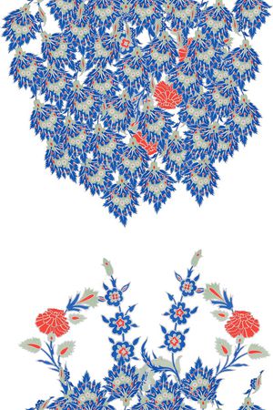 传统花型印花花型图片