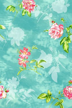 数码花型印花花型图片