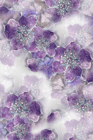 数码花型印花花型图片