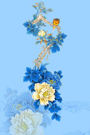 数码花型印花花型图片