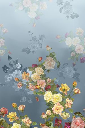 数码花型印花花型图片