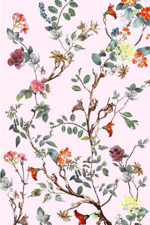 数码花型印花花型图片