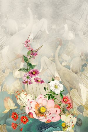 数码花型印花花型图片