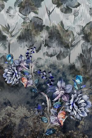 花卉印花花型图片