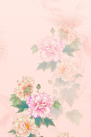 数码花型印花花型图片