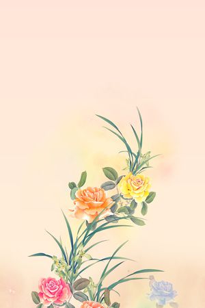数码花型印花花型图片