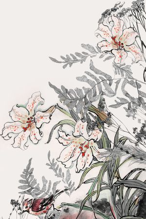 数码花型印花花型图片