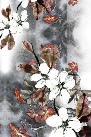 数码花型印花花型图片