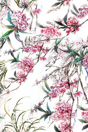 数码花型印花花型图片