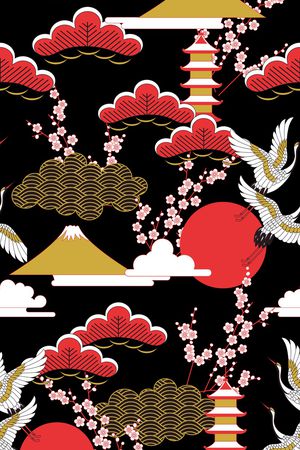 梅花印花花型图片