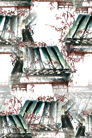 数码花型印花花型图片