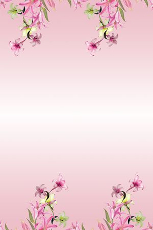 花卉印花花型图片
