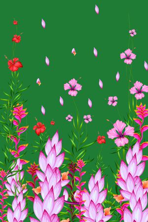 矢量印花花型图片