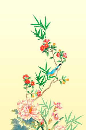 数码花型印花花型图片