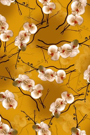 花卉印花花型图片